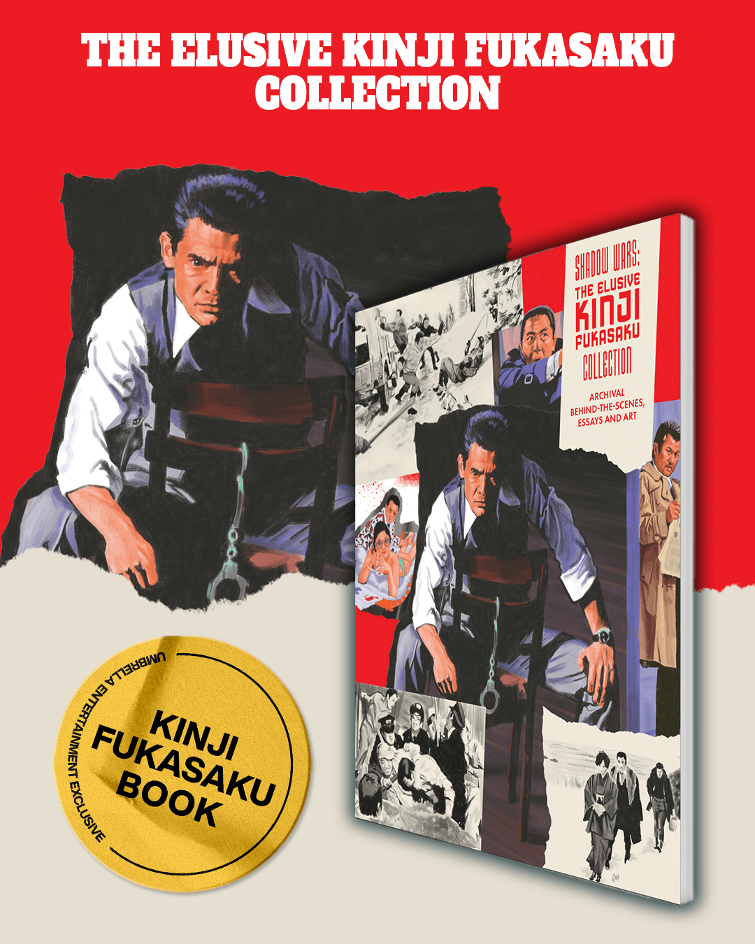 Shadow Wars: The Elusive Kinji Fukasaku Collection (1975, 1975, 1977) Blu-ray Collector's Edition