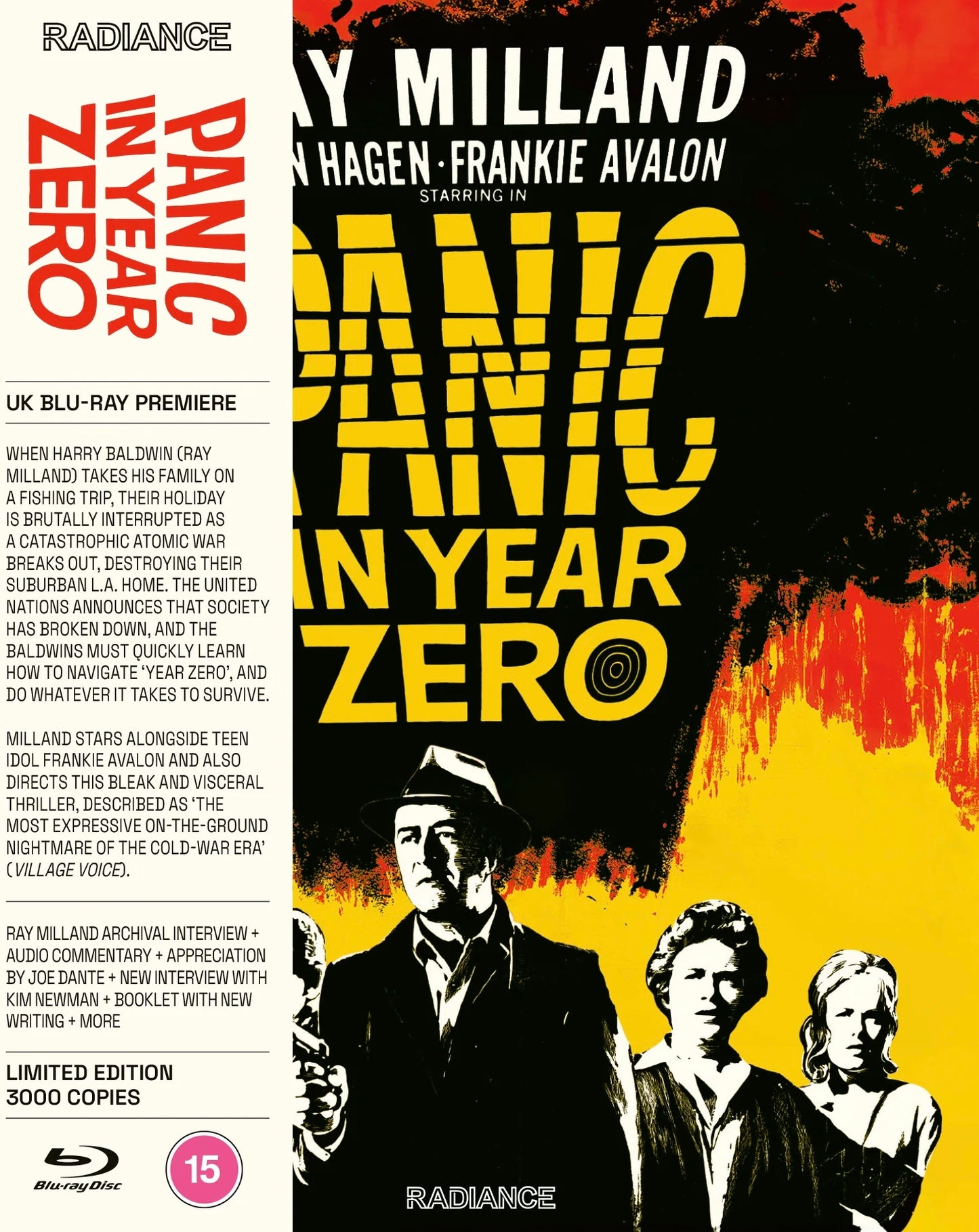 Panic in Year Zero Limited Edition Radiance Films Blu-Ray [NEW]