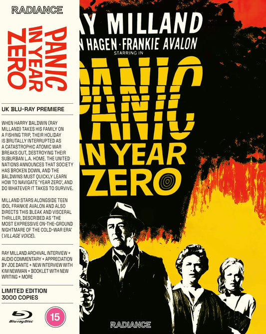 Panic in Year Zero Limited Edition Radiance Films Blu-Ray [NEW]