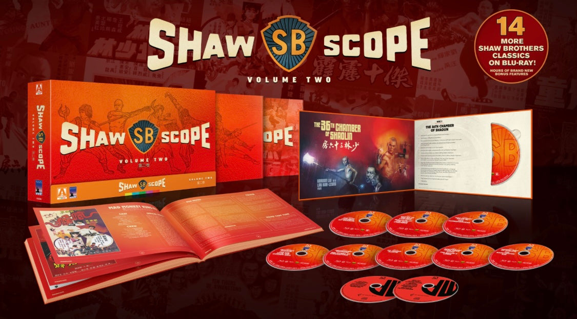 Shawscope Volume 2 Limited Edition Arrow Video Blu-Ray/CD Box Set [NEW]