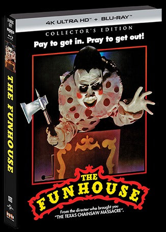 The Funhouse Scream Factory 4K UHD/Blu-Ray [NEW] [SLIPCOVER]