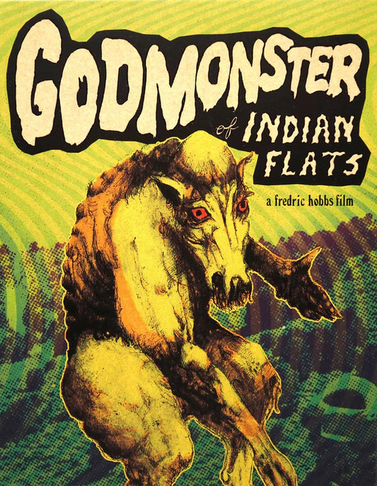 The Godmonster of Indian Flats Limited Edition AGFA Blu-Ray [NEW] [SLIPCOVER]
