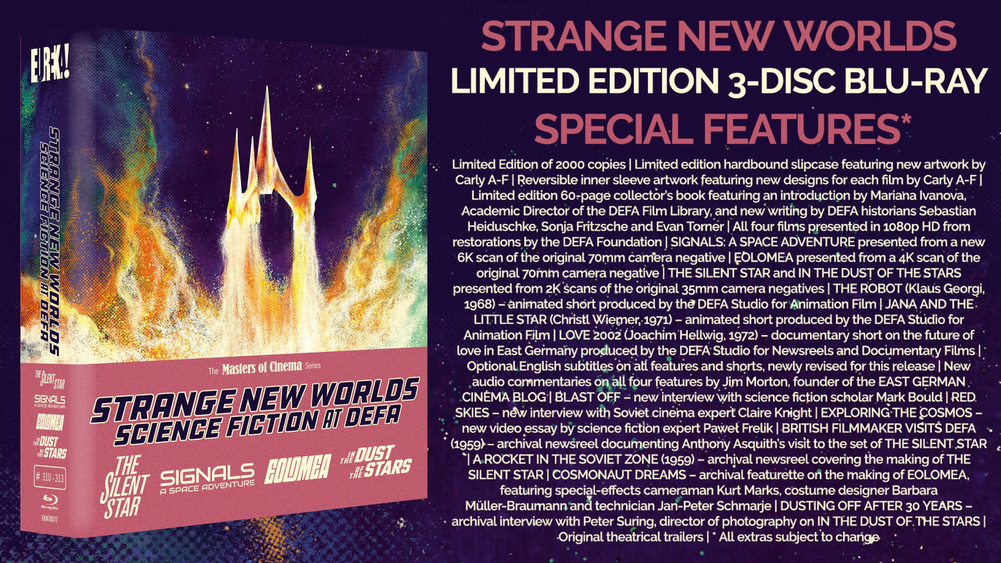 Strange New Worlds : Science Fiction at DEFA Limited Edition Eureka Video Blu-Ray Box Set [PRE-ORDER]