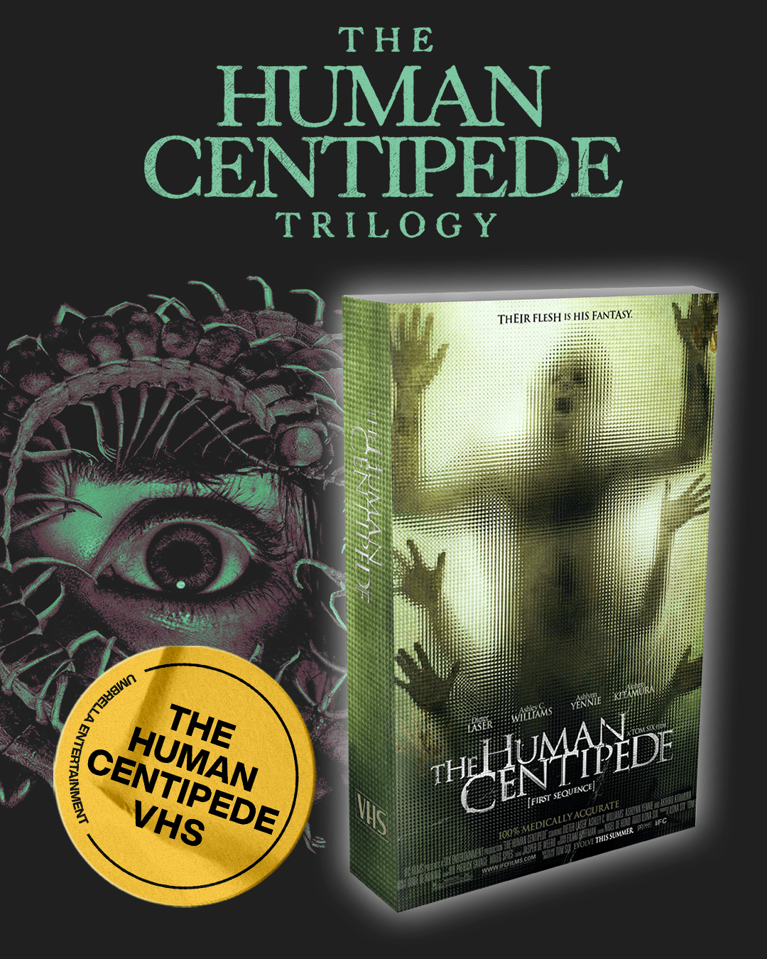 100% Medically Accurate: The Human Centipede Trilogy Collector's Edition
