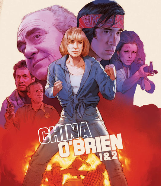 China O'Brien 1 & 2 Limited Edition Vinegar Syndrome 4K UHD/Blu-Ray Box Set [NEW] [SLIPCOVER]