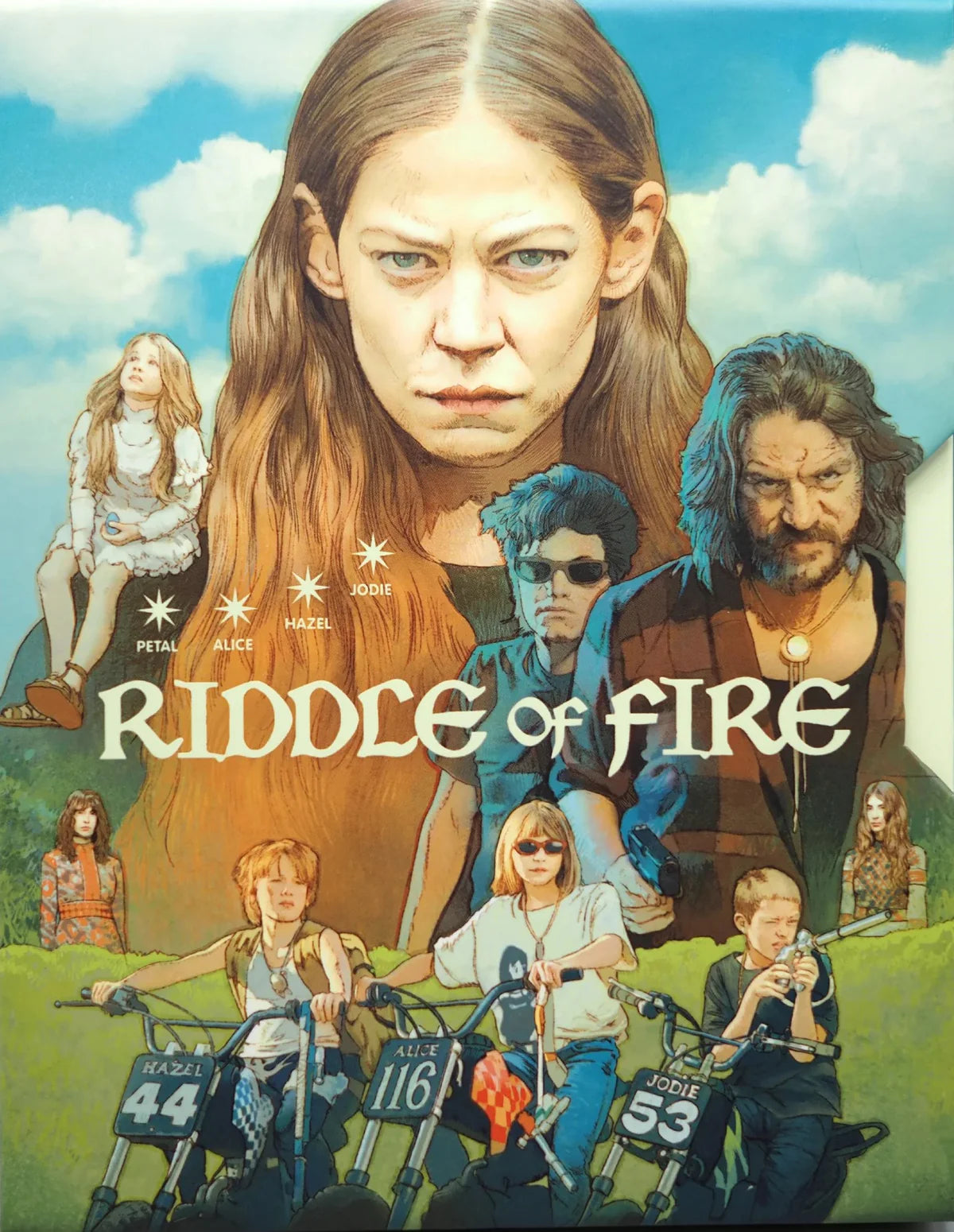 Riddle of Fire Limited Edition Vinegar Syndrome Blu-Ray [NEW] [SLIPCOVER]