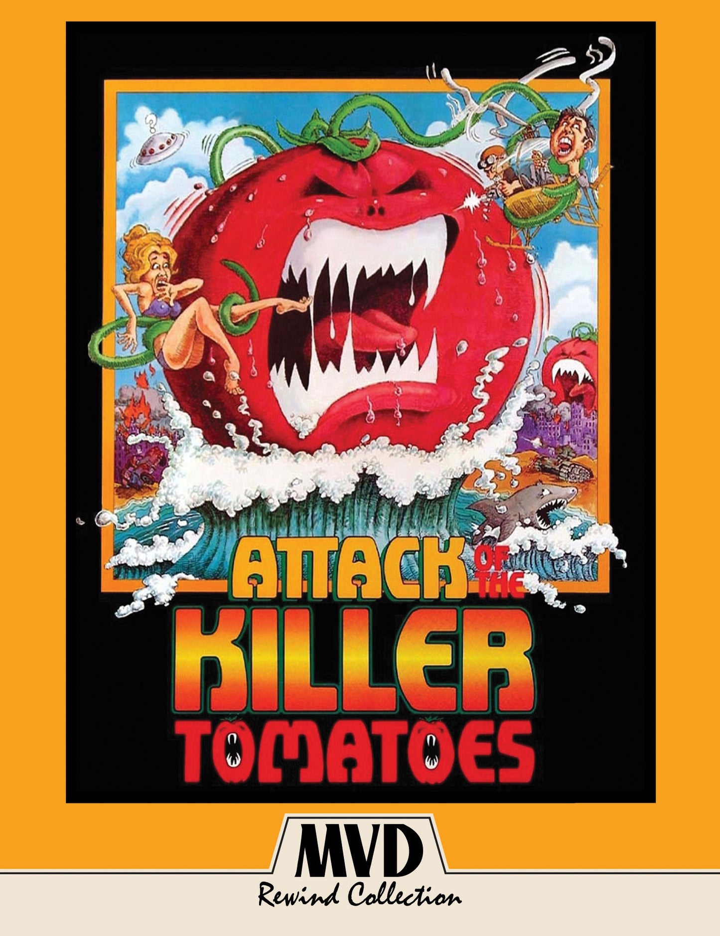 Attack of the Killer Tomatoes MVD Rewind Collection Blu-Ray [NEW]