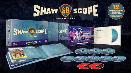 Shawscope Volume 1 Limited Edition Arrow Video Blu-Ray/CD Box Set [NEW]