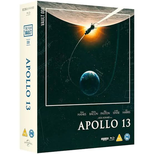 Apollo 13 Limited Edition Warner Bros. Film Vault 4K UHD/Blu-Ray Box Set [NEW]