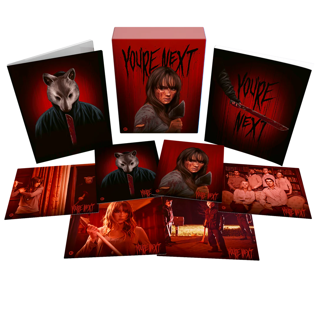 You’re Next Limited Edition Second Sight Films 4K UHD/Blu-Ray Box Set [NEW] [SLIPCOVER]