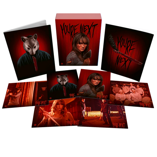 You’re Next Limited Edition Second Sight Films 4K UHD/Blu-Ray Box Set [NEW] [SLIPCOVER]