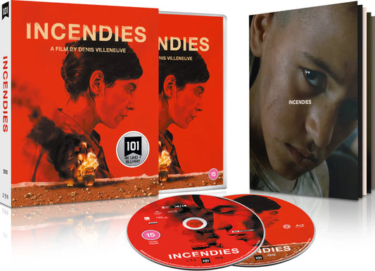 Incendies Limited Edition 101 Films 4K UHD/Blu-Ray [NEW] [SLIPCOVER]