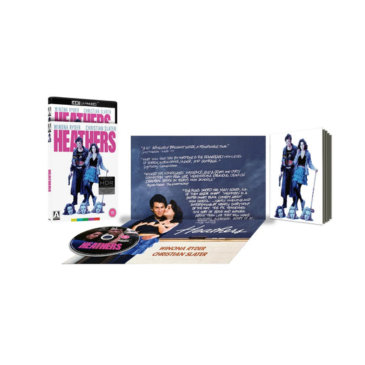 Heathers Limited Edition Arrow Video 4K UHD [NEW] [SLIPCOVER]