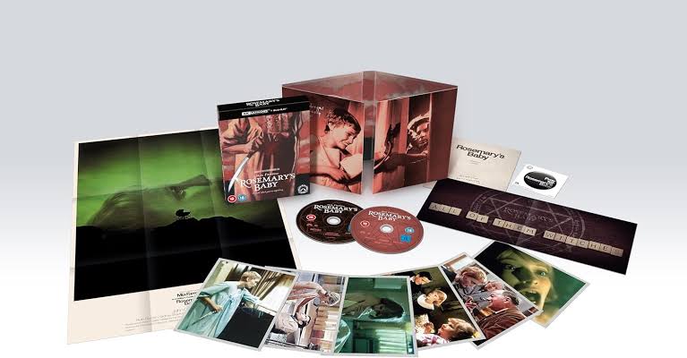 Rosemary’s Baby Limited Edition Paramount 4K UHD/Blu-Ray [NEW] [SLIPCOVER]