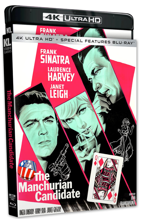 The Manchurian Candidate Kino Lorber 4K UHD/Blu-Ray [NEW] [SLIPCOVER]