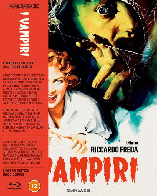 I Vampiri Limited Edition Radiance Films Blu-Ray [NEW]