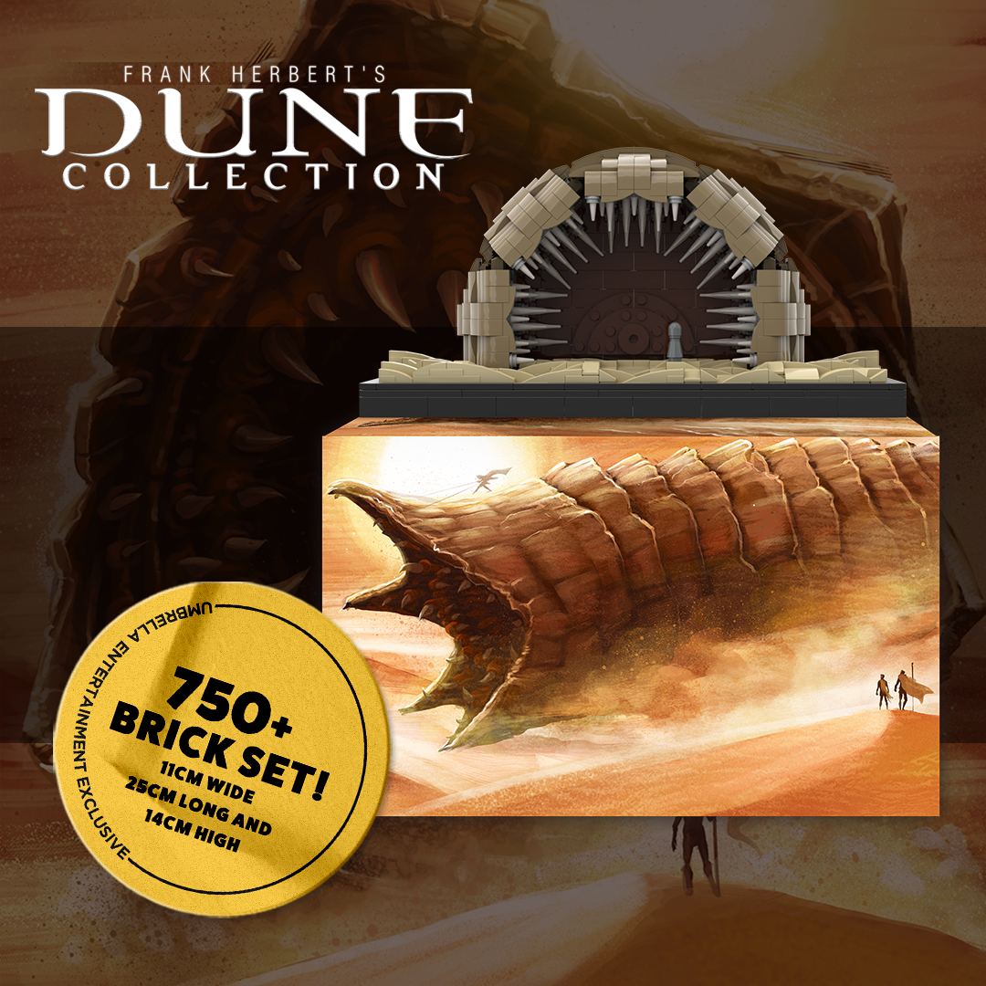 Frank Herberts Dune & Children of Dune Collector's Edition (2000, 2003)  (Blu-Ray +Brick Set +Rigid Case +Book +Artcards +Poster)