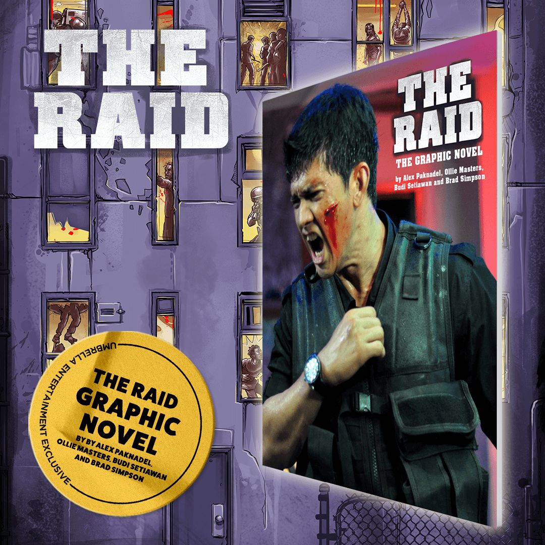 The Raid (2011) Collector's Edition  (UHD + Blu-ray +Graphic Novel +Book +Rigid case +Slipcase +Posters +Artcards)