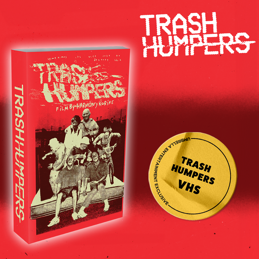LITTLE DEVILS - Trash Humpers (2009) VHS Collector's Edition (Blu-Ray +VHS +Presskit +Book +Rigid case +Slipcase +Poster +Artcards)