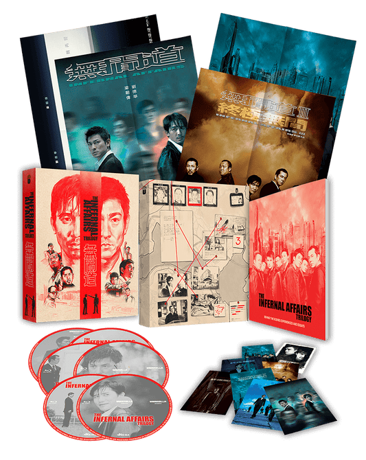 Infernal Affairs Trilogy (2002, 2003, 2003) 4K & Blu-ray Collector's Edition