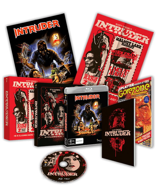 Intruder (1989) Collector's Edition (Blu-Ray +Book +Rigid case +Slipcase +Poster +Artcards)