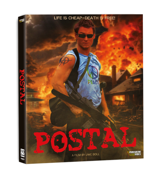 Postal Limited Edition Massacre Video 4K UHD/Blu-ray [PRE-ORDER] [SLIPCOVER]