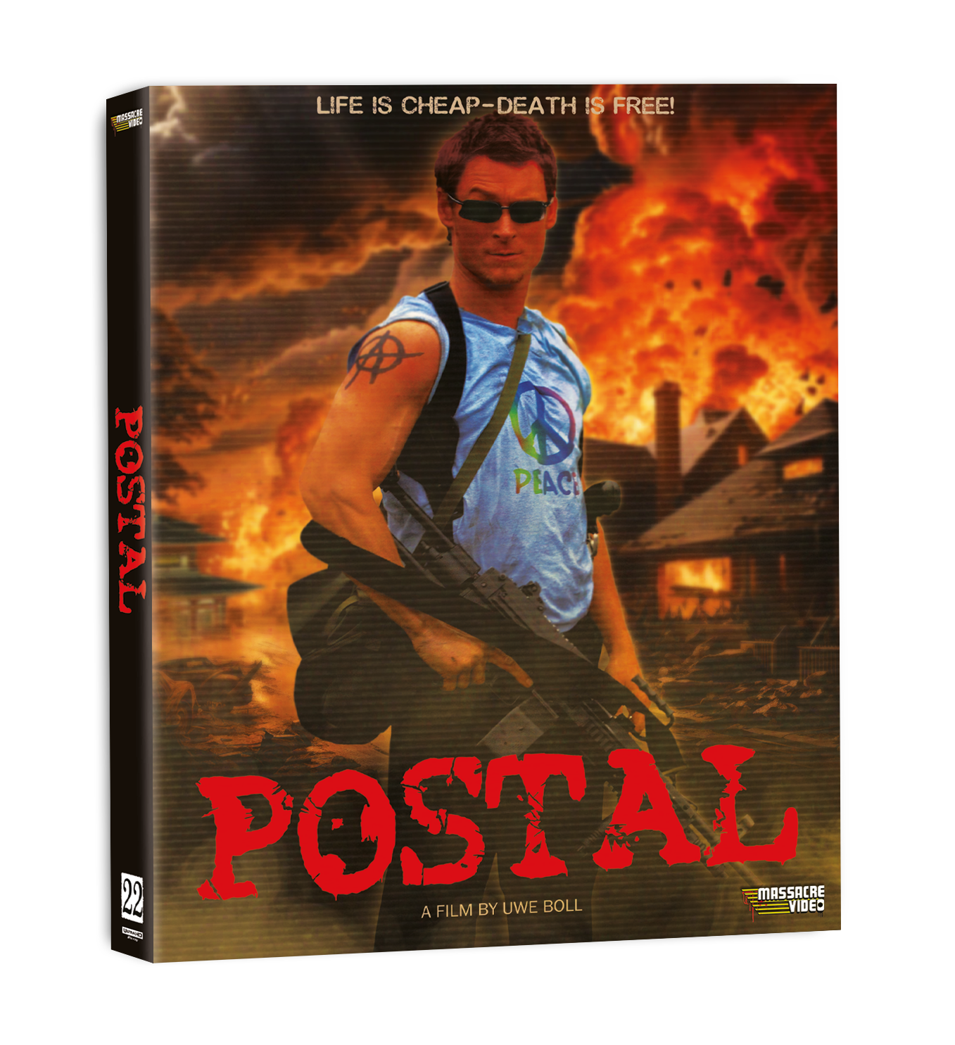 Postal Limited Edition Massacre Video 4K UHD/Blu-ray [PRE-ORDER] [SLIPCOVER]