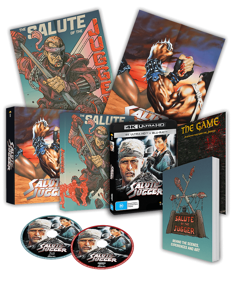 The Salute Of The Jugger AKA Blood of Heroes (1989) 4K & Blu-ray Collector's Edition