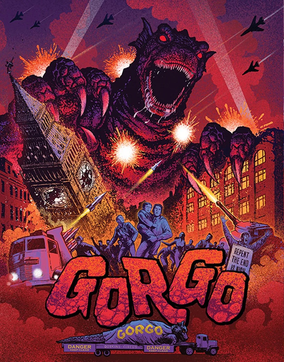 Gorgo Limited Edition Vinegar Syndrome 4K UHD/Blu-Ray [NEW] [SLIPCOVER]