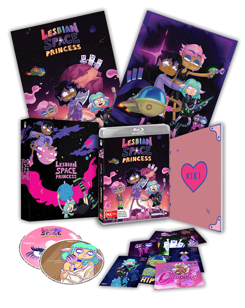 Lesbian Space Princess (2025) Blu-ray Collector's Edition