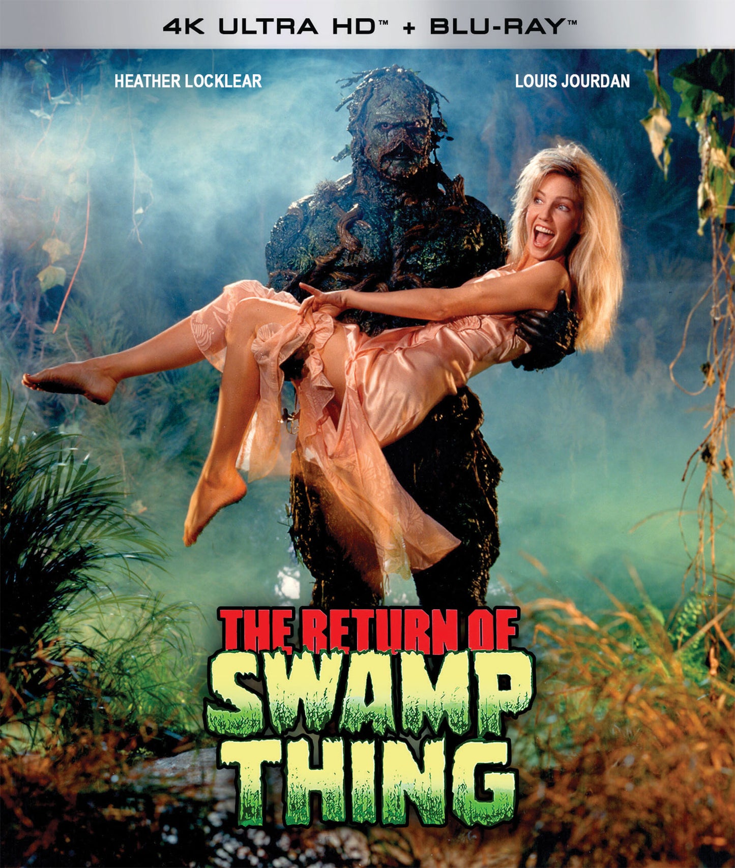 The Return Of Swamp Thing Lightyear Entertainment 4K UHD/Blu-Ray [NEW] [SLIPCOVER]