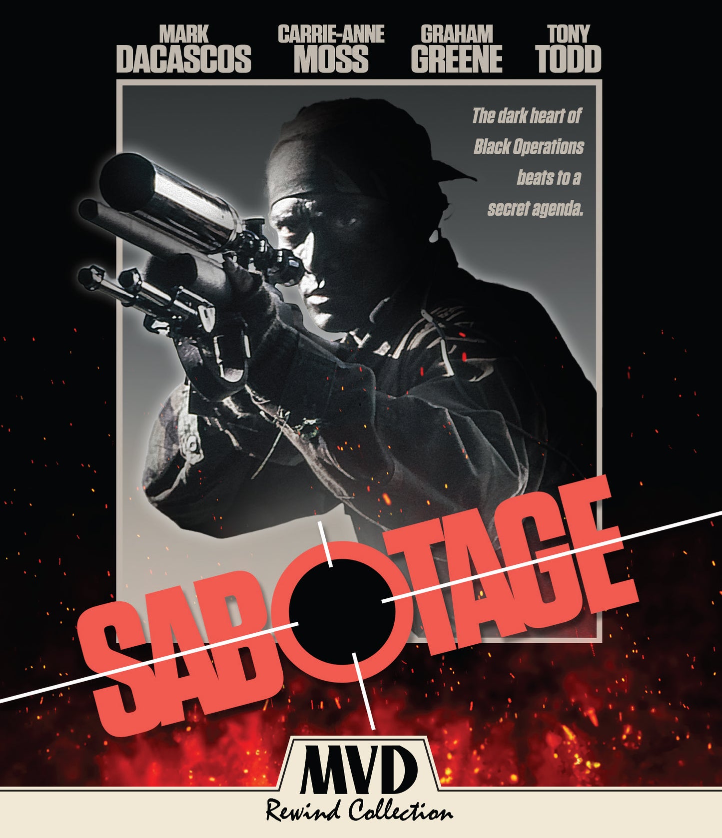 Sabotage Limited Edition MVD Rewind Collection Blu-Ray [NEW] [SLIPCOVER]