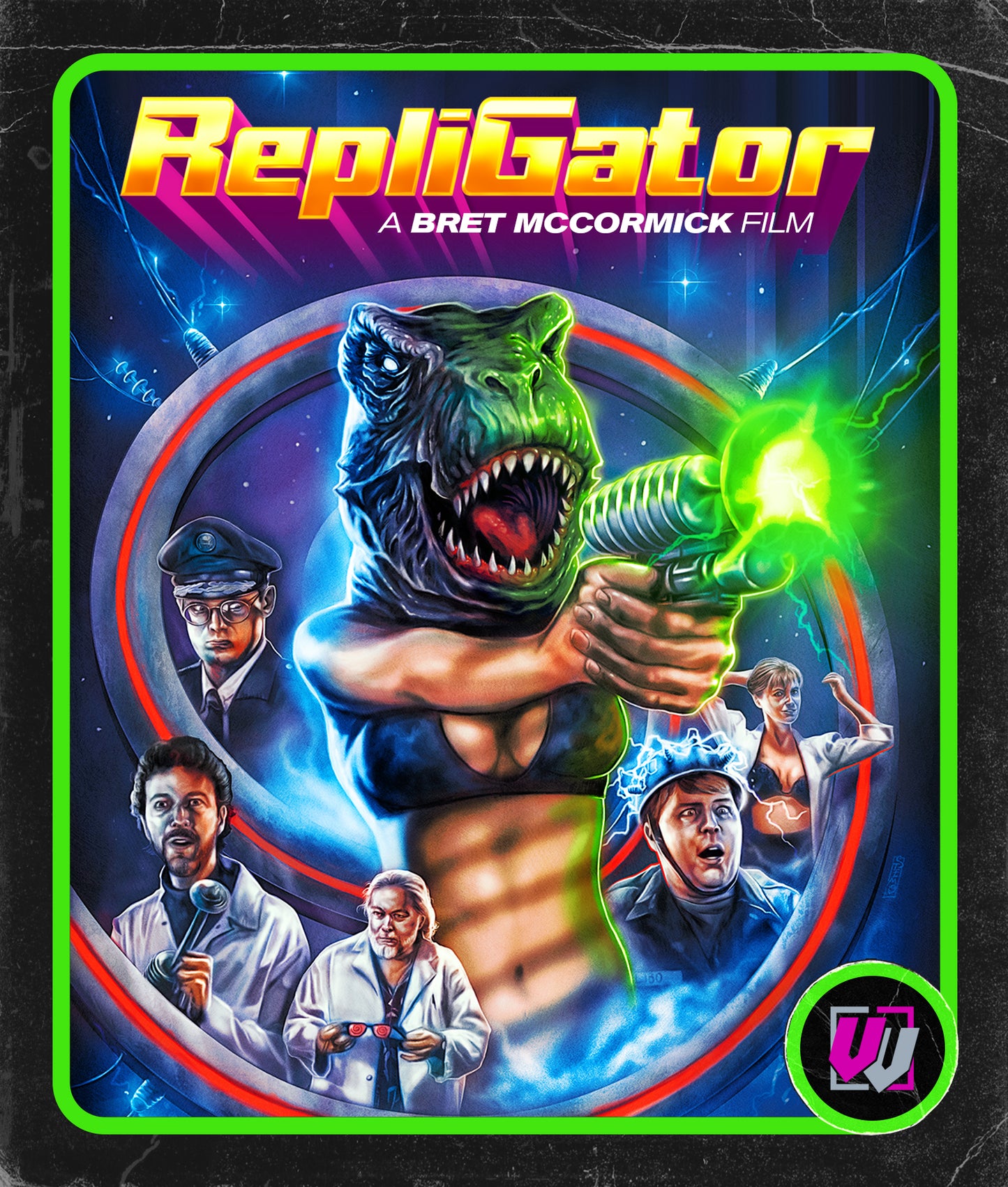 Repligator Limited Edition Visual Vengeance Blu-Ray [NEW] [SLIPCOVER]