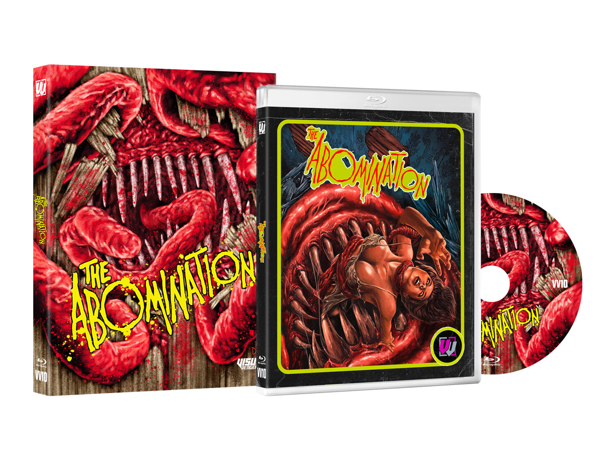 The Abomination Limited Edition Visual Vengeance Blu-Ray [NEW] [SLIPCOVER]