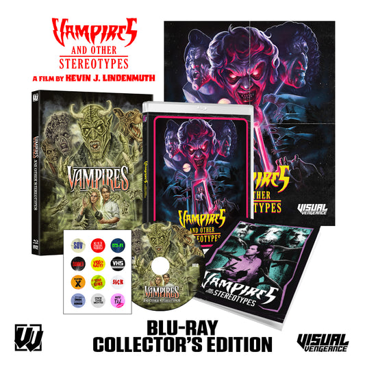 Vampires and Other Stereotypes Limited Edition Visual Vengeance Blu-Ray [NEW] [SLIPCOVER]
