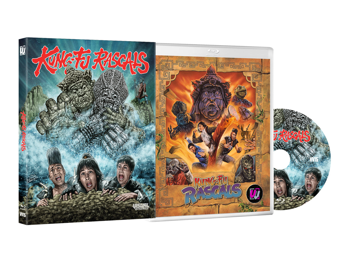 Kung Fu Rascals Limited Edition Visual Vengeance Blu-Ray [NEW] [SLIPCOVER]