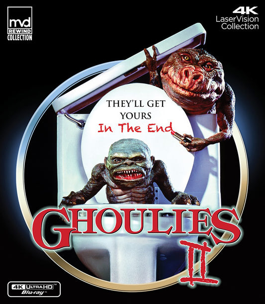 Ghoulies II Limited Edition MVD Rewind Collection 4K UHD/Blu-Ray [NEW] [SLIPCOVER]