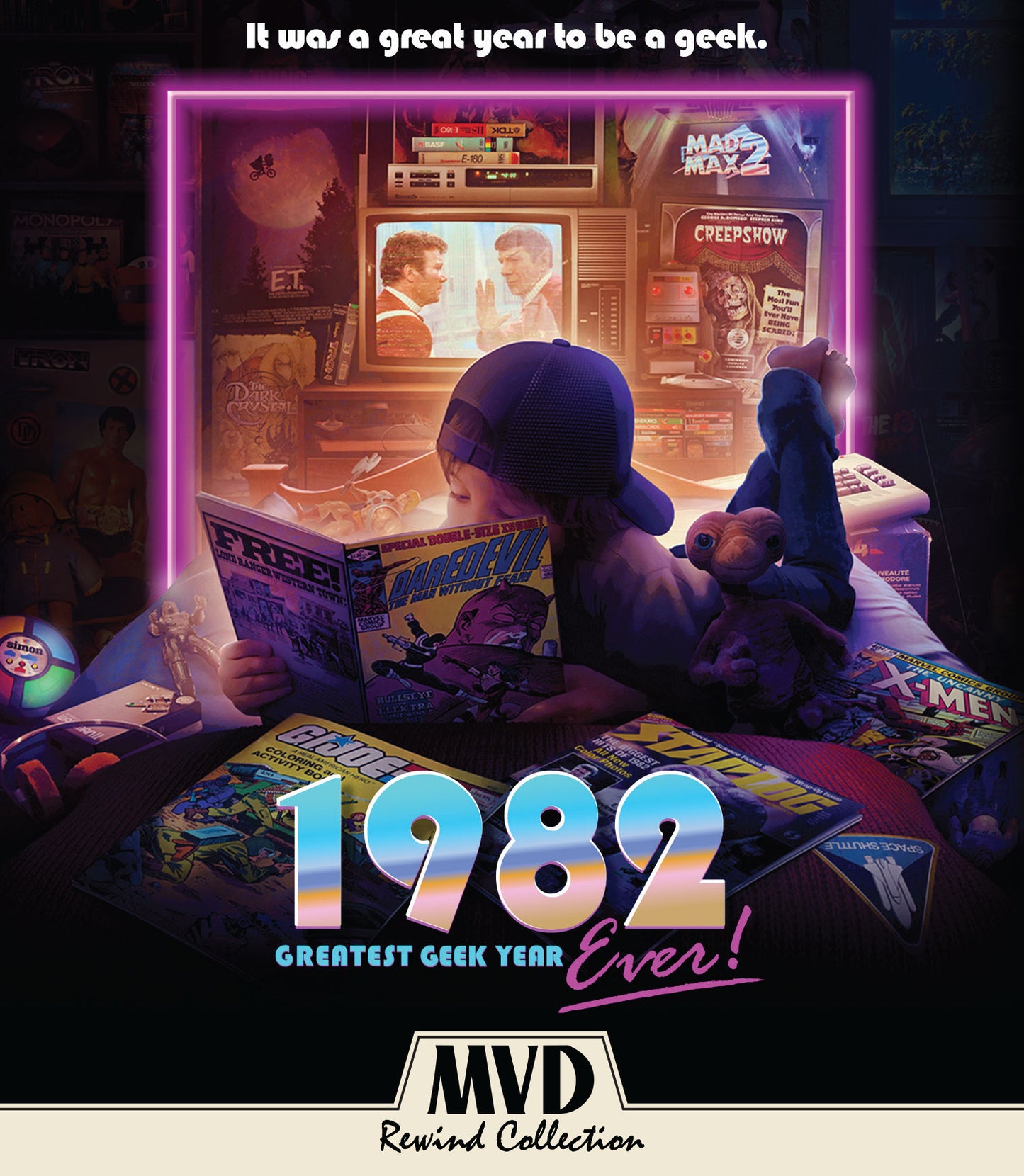 1982: Greatest Geek Year Ever! MVD Rewind Collection Blu-Ray [NEW] [SLIPCOVER]