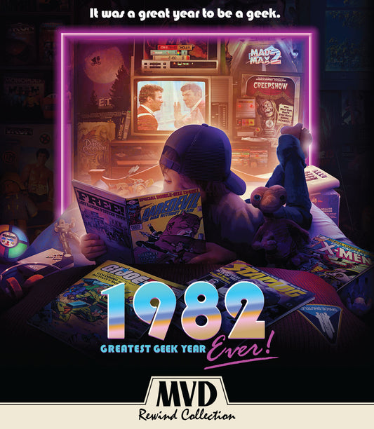 1982: Greatest Geek Year Ever! MVD Rewind Collection Blu-Ray [NEW] [SLIPCOVER]