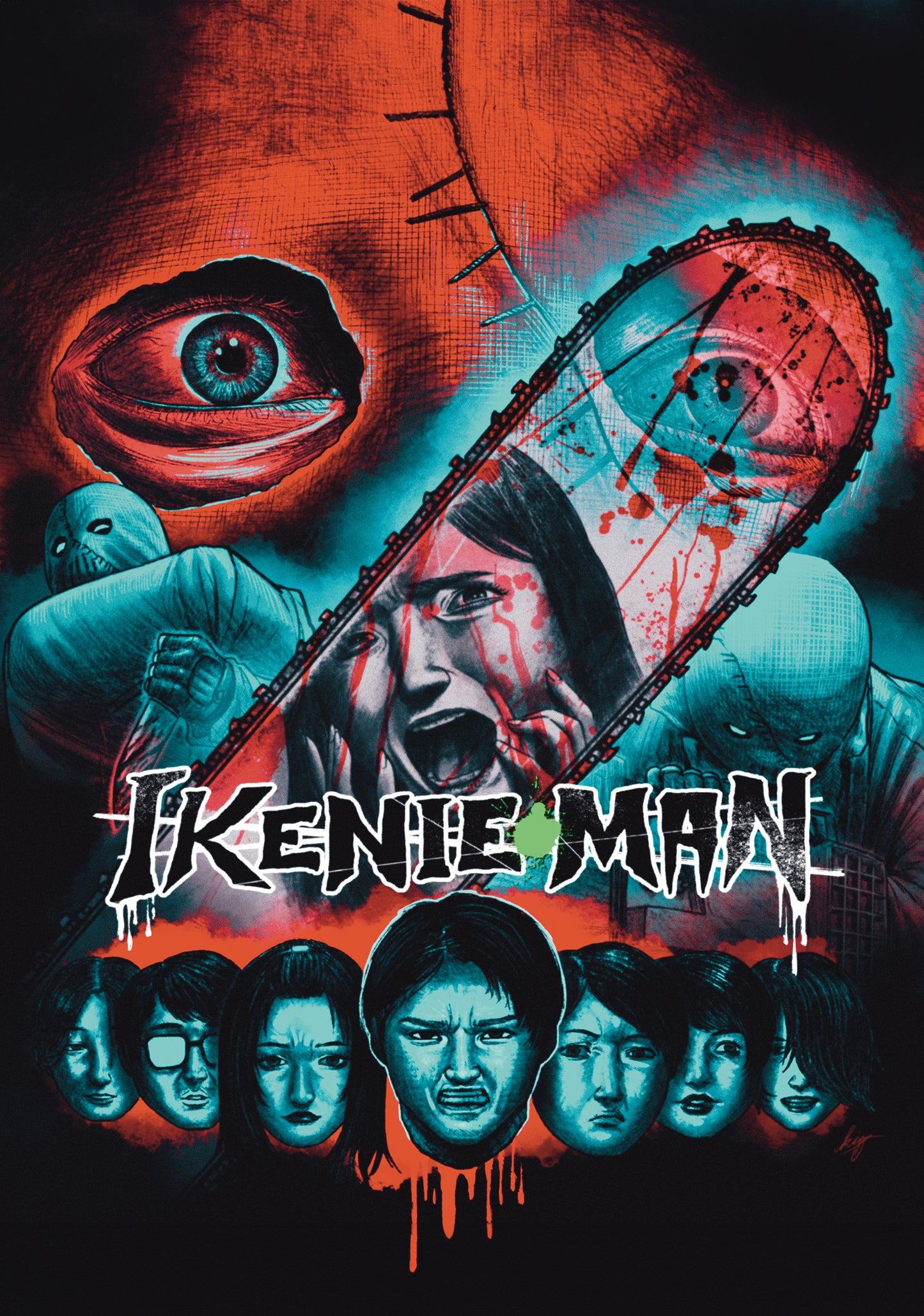 Ikenie Man Wild Eye Releasing DVD [NEW]