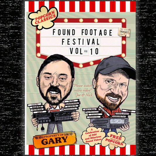 Found Footage Festival: Volume 10 Popcorn Classics Blu-Ray [NEW]