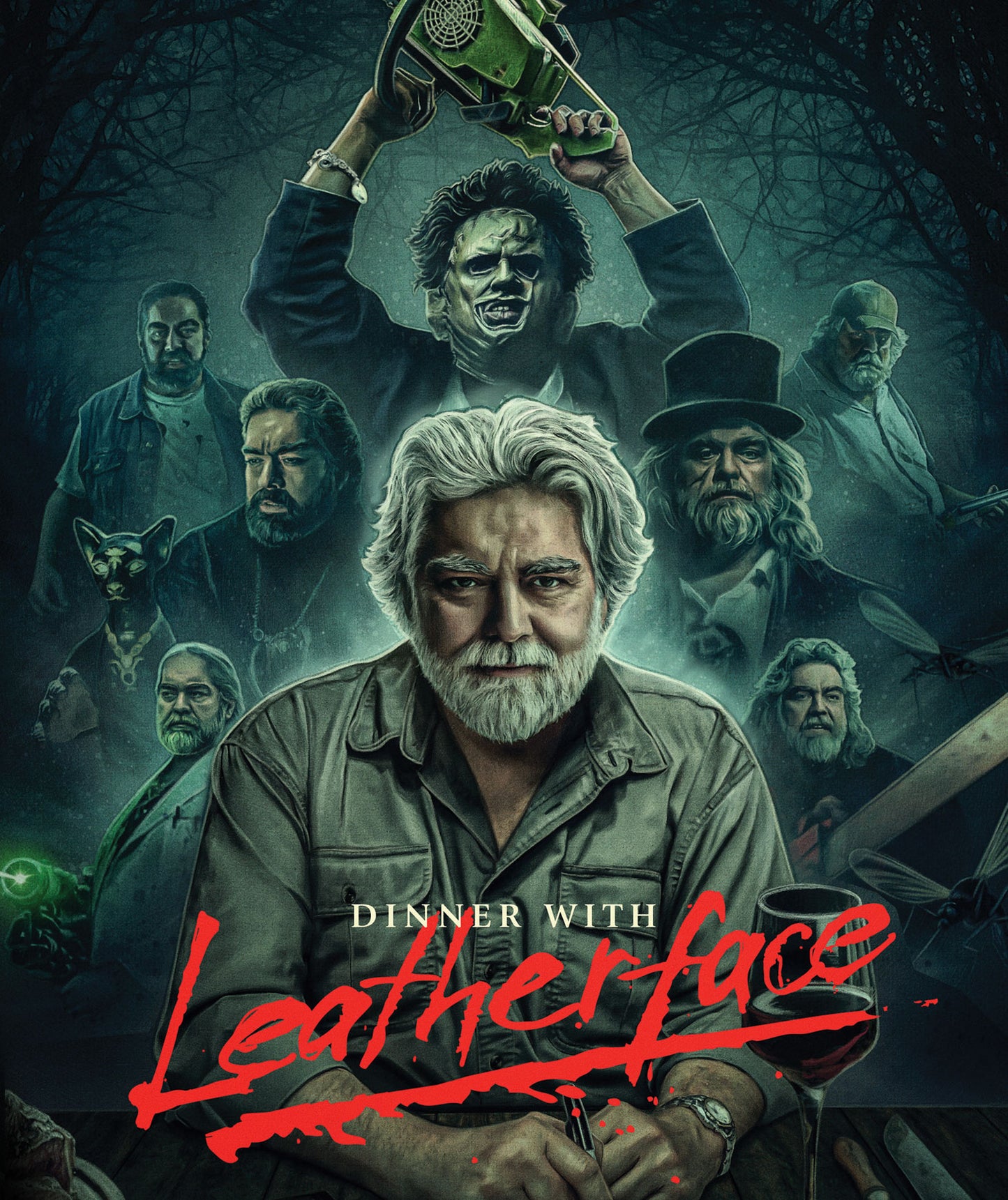 Dinner with Leatherface Anchor Bay Entertainment Blu-Ray [NEW]