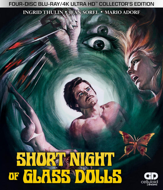 Short Night Of Glass Dolls Limited Collector's Edition Celluloid Dreams 4K UHD/Blu-Ray [PRE-ORDER]