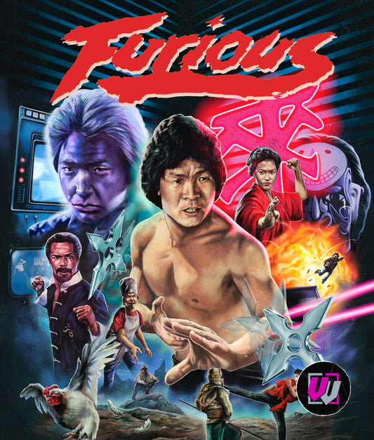 Furious Limited Edition Visual Vengeance Blu-Ray [NEW] [SLIPCOVER]