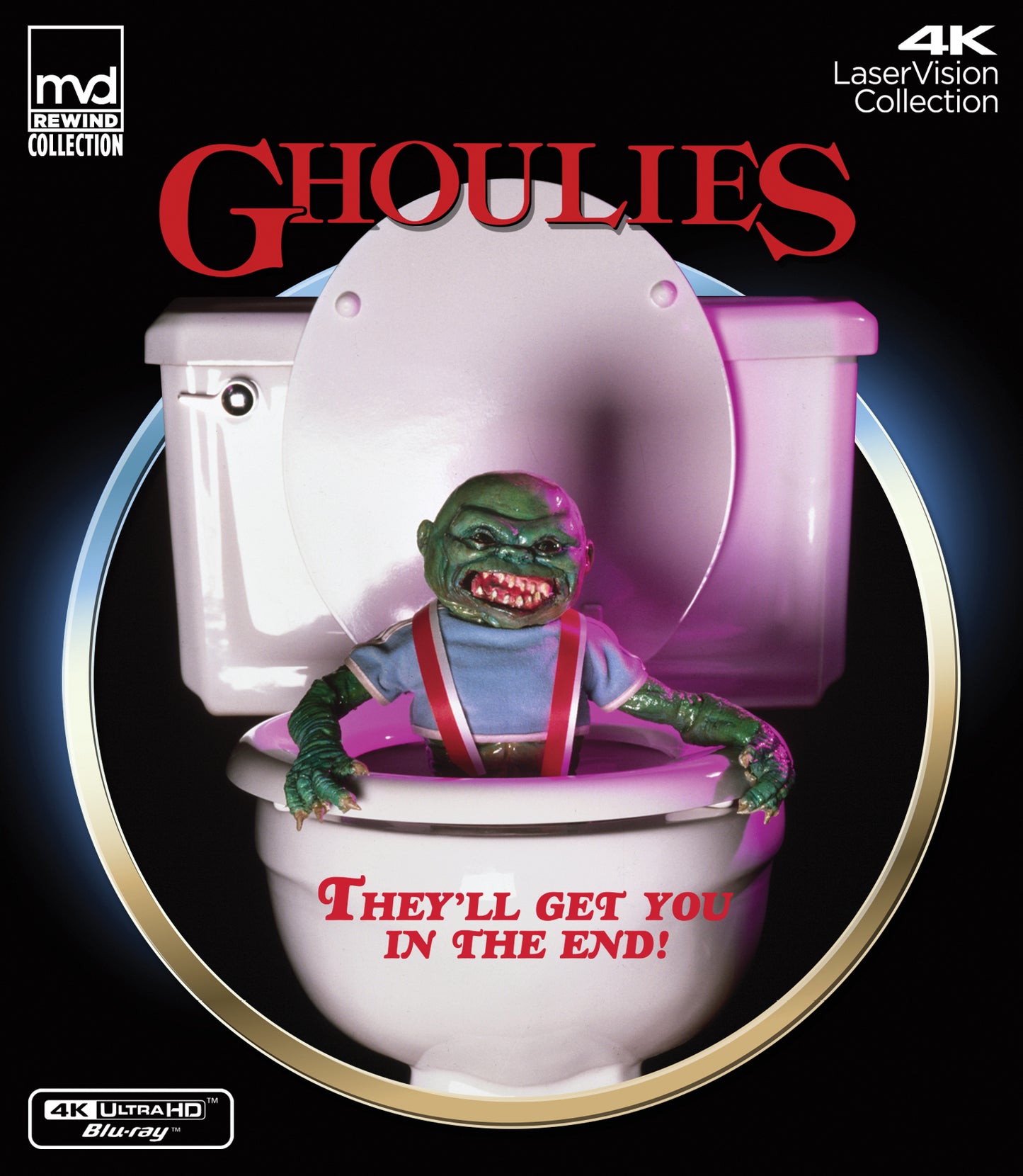 Ghoulies Limited Edition MVD Rewind Collection 4K UHD/Blu-Ray [NEW] [SLIPCOVER]