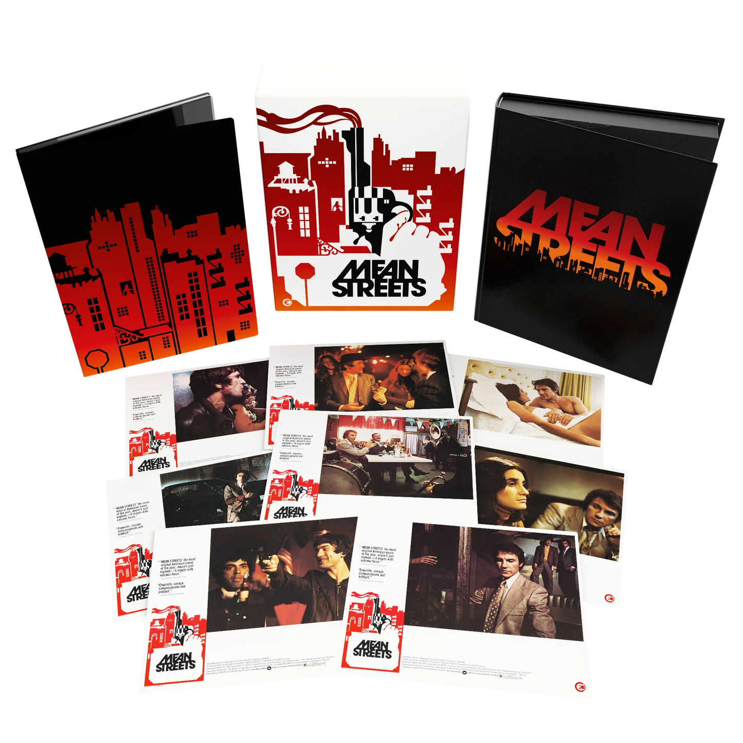 Mean Streets Limited Edition Second Sight Films 4K UHD/Blu-Ray Box Set [NEW]