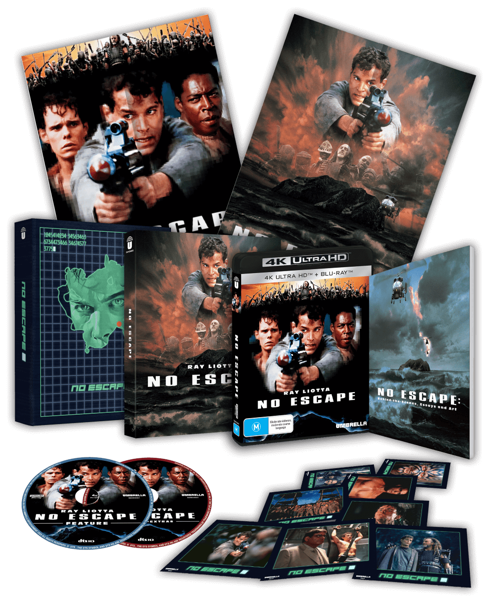 No Escape AKA Escape from Absolom (1994) 4K & Blu-ray Collector's Edition