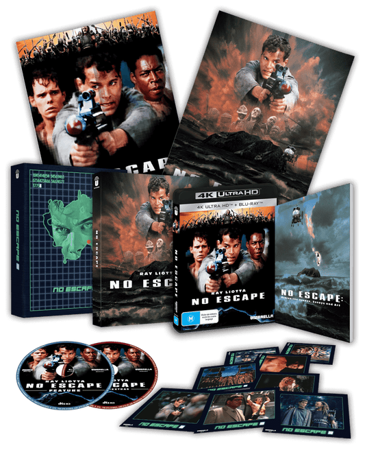 No Escape AKA Escape from Absolom (1994) 4K & Blu-ray Collector's Edition