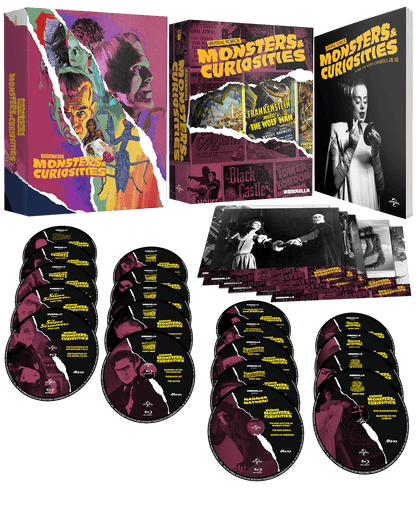 Universal Horror: Monsters And Curiosities (1923 - 1960) Blu-ray Collector's Edition