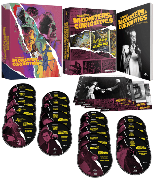 Universal Horror: Monsters And Curiosities (1923 - 1960) Blu-ray Collector's Edition